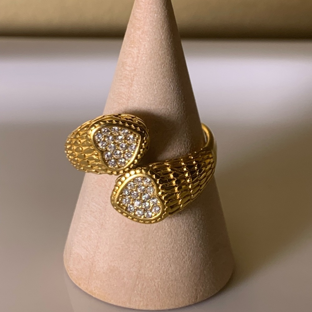 Gold Heart Ring